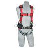 DBI-Sala 1191228 PRO Harness, Construction Style, Pass Thru Legs, Back & Side D-rings, Hip Pad and Belt, X-Large by Capital Safety