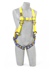 Delta Vest Style Harnesses with Back D-Ring & Tongue Buckle Legs Universal 1102000 Capital Safety