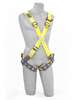 Delta Crossover Style Harnesses with Front & Back D-Rings & Tongue Buckle Legs Medium 1102950