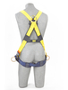 Delta Crossover Style Harnesses Front, Back & Side D-Rings & Tongue Buckle Legs Universal 1103375