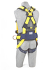 Delta Vest Style Harnesses with Back & Side D-Rings & Quick Connect Legs Medium 1110576 Capital