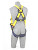 Delta Vest Style Harnesses with Front & Back D-Rings & Pass Through Legs Universal 1112126 Capital